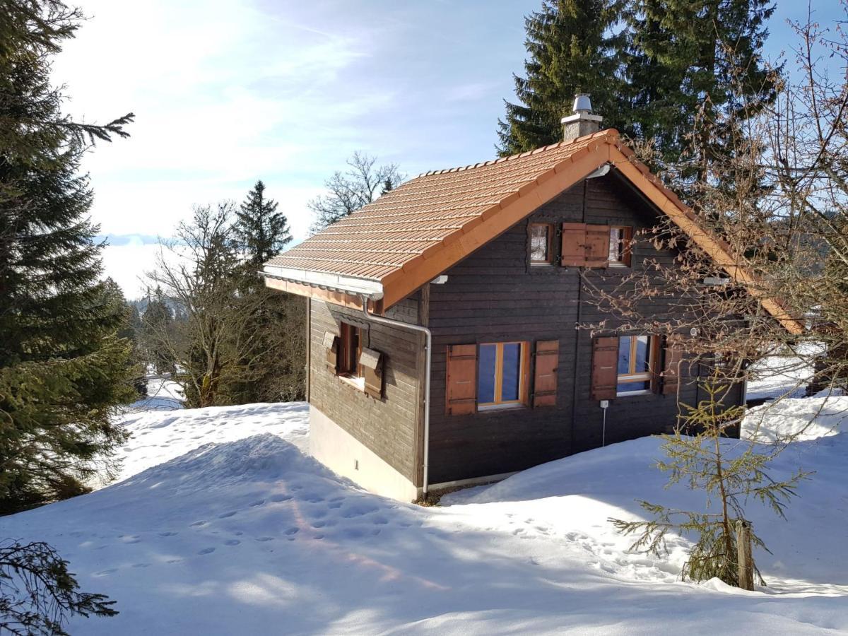 Chalet Chalet De La Vue Des Alpes By Interhome Bagian luar foto