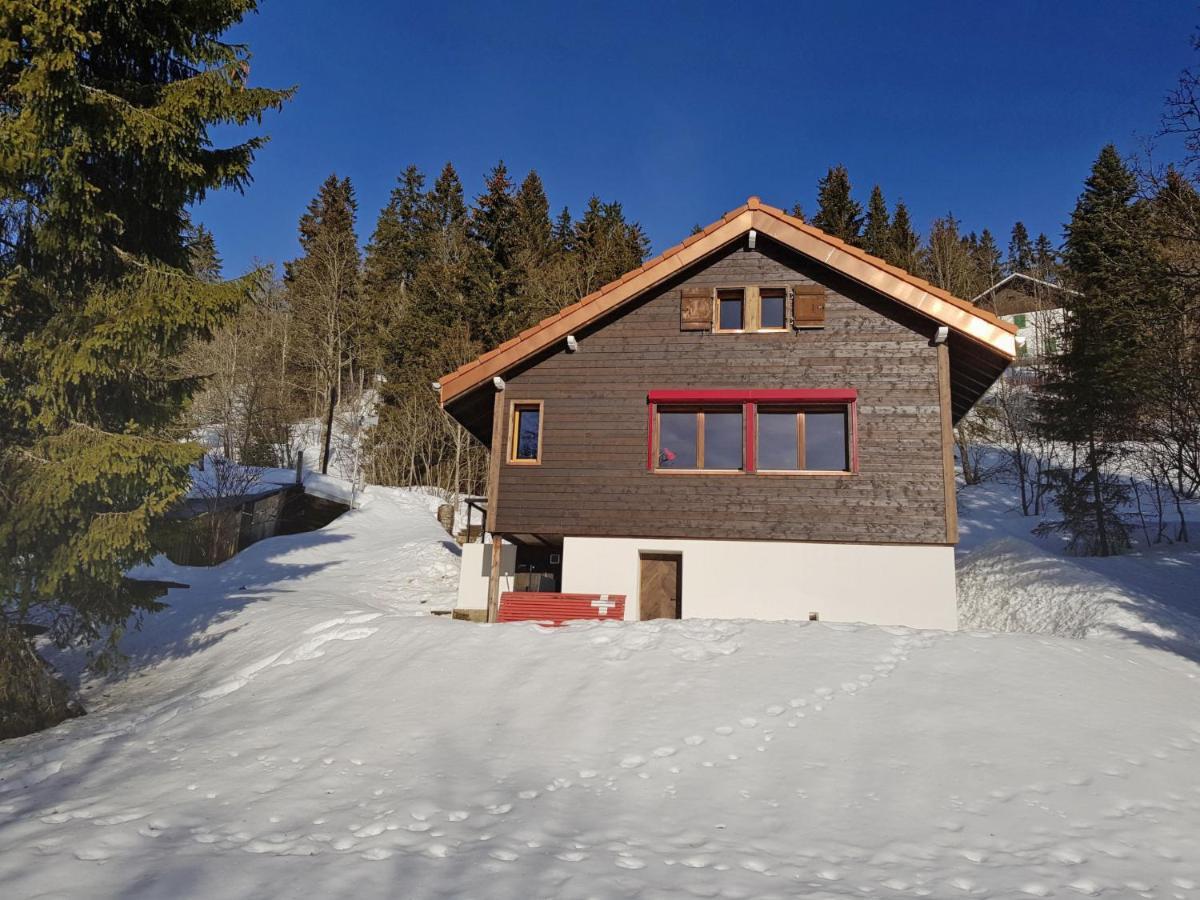 Chalet Chalet De La Vue Des Alpes By Interhome Bagian luar foto