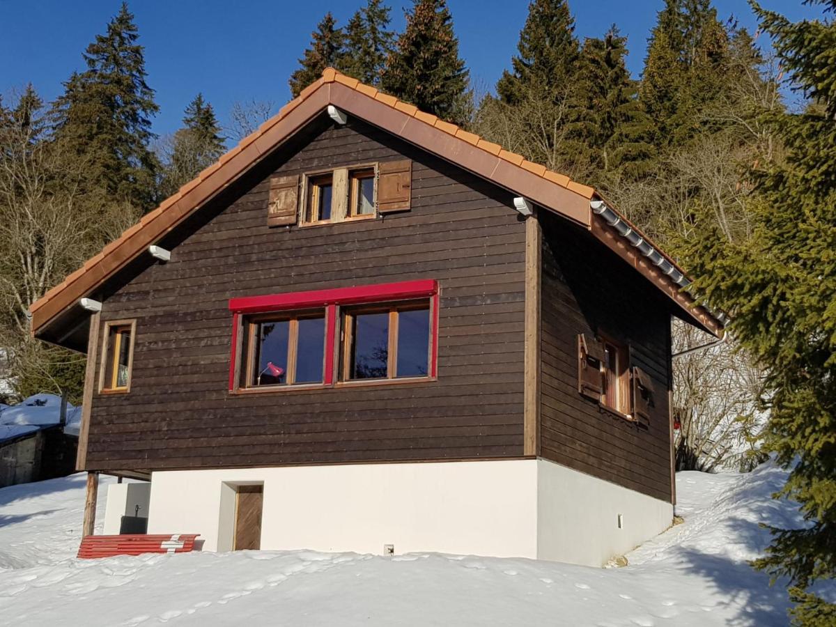 Chalet Chalet De La Vue Des Alpes By Interhome Bagian luar foto