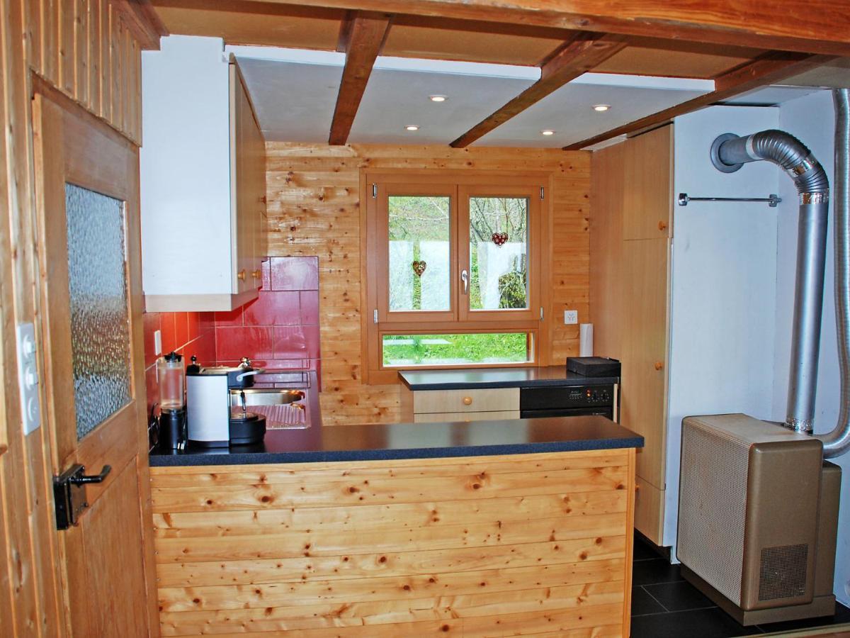 Chalet Chalet De La Vue Des Alpes By Interhome Bagian luar foto